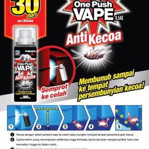 One Push Vape Anti Kecoa